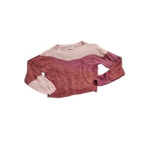 Old Navy Size Small Pink Knit Long Sleeve Sweater